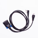 ArrowMax APCRS232-KR22M46 RS232 Serial Port Programming Cable for Kenwood as KPG-46U/KPG-22