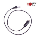 ArrowMax APCUSB-IM1122 FTDI USB Programming Cable for ICOM IC-F110 IC-F110N IC-F110S IC-F110SN IC-F111 IC-F120 as OPC-1122