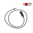 ArrowMax APCUSB-K30-6PIN FTDI USB Programming Cable RJ45 6Pin as KPG-4 for Kenwood TK-630 TM-271A TM-471A TM-261A TM-461A