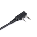 ArrowMax APM250-K2 Heavy Duty Speaker Microphone Compatible with BaoFeng BTECH UV-5R UV-5RA UV-5RE UV-5R3 BF-F8HP UV-82HP Kenwood 2-PIN 2 Pin Radios NX-1200 NX-1300 NX-P1200 NX-P1300 NX-3220 NX-3320 NX-3420 TH-D72A TH-D74A TH-K20A