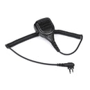 Arrowmax APM250-M1 IP56 Waterproof Standard Size Shoulder Speaker Microphone Compatible with Motorola CP200D CP100D R2 DEP450 BPR40D CP200 CP185 BPR40 Yaesu FT-65 FT-25 FT-4X/V