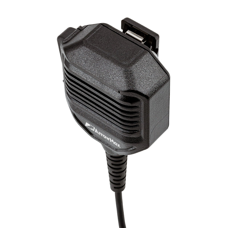 ArrowMax APM450-HR6M-M5 Weatherproof Heavy Duty IP67 Speaker Mic Compatible with Motorola GP328 HT750 HT1250 PRO7550 PRO7750 MTX850