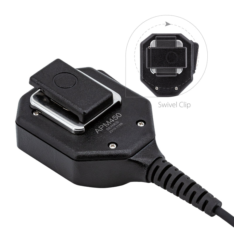 ArrowMax APM450-HR6M-M9 IP67 Waterproof Speaker Microphone Compatible with Motorola APX6000 APX7000 APX8000 XPR6350 XPR6550 XPR7550 XPR7350e XPR7550e XPR7580e APX 6000 7000 8000 XPR 6550 7550 7550e