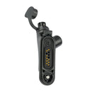 Arrowmax APM450-STD-HR6M-PTT-M17 IP67 Shoulder Speaker Microphone Compatible with Motorola R7
