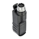 Arrowmax APT0530-AMAS01PS2235L-HR6M-AX Hirose 6-Pin Adapter with Tubeless Listen-Only Earpiece Compatible with Motorola Radios XPR 3500e XPR 3300e XPR 3500 XPR 3300 XPR3500e XPR3300e XPR3500