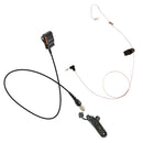 Arrowmax APT0530-AMAS01PS2235L-HR6M-M17 Hirose 6-Pin Adapter with Tubeless Listen-Only Earpiece Compatible with Motorola R7 MXP600 ION Series