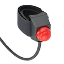ArrowMax ARCPTT-C-VELCRO-RD-XLR3F Velcro Mount Steering Wheel PTT Button – Coil Cord with 3-Pin XLR Plug