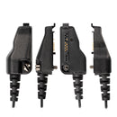 Arrowmax ASH1042-BK-K3 Dual Muff PNR Hard Hat Headset with PTT and Noise Cancelling MIC Compatible with Kenwood NX-5200 NX-5300 NX-5400 NX-3200 NX-3300 NX-3400 TK-5220 TK-5320