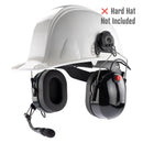 Arrowmax ASH1042-BK-K3 Dual Muff PNR Hard Hat Headset with PTT and Noise Cancelling MIC Compatible with Kenwood NX-5200 NX-5300 NX-5400 NX-3200 NX-3300 NX-3400 TK-5220 TK-5320
