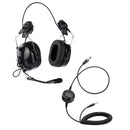 Arrowmax ASH1042-BK-Y2 Dual Muff PNR Hard Hat Headset with PTT and Noise Cancelling MIC for Motorola Vertex Standard VX-6E, VX-6R, VX-7E, VX-7R