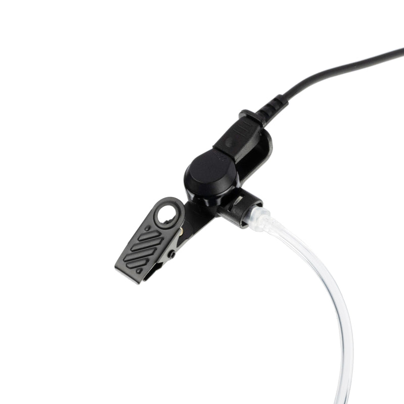 ArrowMax ASK7500C-HR6M-M17 Commercial-Grade Braided Fiber Cable Earpiece with Lapel Mic, Compatible with Motorola R7, MXP600, ION Series – Featuring Public Safety Tactical Quick Release
