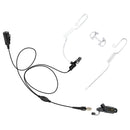 ArrowMax ASK8510C-HR6M-M17 2-Wire Kit – Commercial-Grade Braided Fiber Cable Earpiece with Lapel Mic, Compatible with Motorola MOTOTRBO R7 MXP600 ION APX N70 N50 N30 – Featuring Public Safety Tactical Quick Release