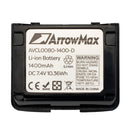ArrowMax AVCL0080-1400-D Li-ion Battery for Vertex VX-5R VX-6R