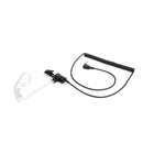Acoustic Tube Receive Listen Only Earpiece fit Motorola Kenwood Speaker Mic for Police Security and Law Enforcement Use