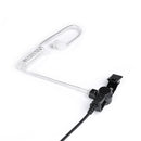 Acoustic Tube Receive Listen Only Earpiece fit Motorola Kenwood Speaker Mic for Police Security and Law Enforcement Use