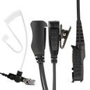BOMMEOW BCT15-AX Commercial-Grade Surveillance Style Earphone with Lapel PTT Microphone Compatible with Motorola Radio R5 XPR 3300e XPR3500 XPR3300 XPR3300e XPR3500e XPR3300 XPR3500