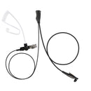 BOMMEOW BCT15-M3 Commercial-Grade Surveillance Style Earphone with Lapel PTT Microphone Compatible with Rocky Talkie Expedition Radio Motorola M5 Plug GP328 Plus PRO5150 Elite