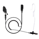 Bommeow BCT16-S-HR6M-K3 QD Police Lapel Mic Headset Earpiece Compatible with Kenwood NX-5200 NX-5300 NX-5400 NX-3200 NX-3300 NX-3400 TK-5220 TK-5320