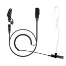 Bommeow BCT16-S-HR6M-M17 QD Police Lapel Mic Headset Earpiece Compatible with Motorola MOTOTRBO R7 MXP600 ION APX N70 N50 N30