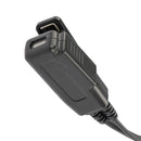 Bommeow BCT16-S-HR6M-PTT-M17 QD Police Lapel PTT Mic Headset Earpiece Compatible with Motorola MOTOTRBO R7 MXP600 ION APX N70 N50 N30