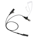 BOMMEOW BCT22-AX 2-Wire Surveillance Acoustic Tube Earpiece with PTT Mic compatible with Motorola Radio R5 XPR 3300e XPR3500 XPR3300 XPR3300e XPR3500e XPR3300 XPR3500