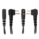 BOMMEOW BCT22-M1 2-Wire Surveillance Kit Compatible with Motorola CP200D CP100D R2 DEP450 BPR40D CP200 CP185 BPR40 Yaesu FT-65 FT-25 FT-4X/V