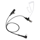 BOMMEOW BCT22-M1 2-Wire Surveillance Acoustic Tube Earpiece with PTT Mic compatible with Motorola CP200D CP100D R2 DEP450 BPR40D CP200 CP185 BPR40 Yaesu FT-65 FT-25 FT-4X/V