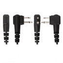BOMMEOW BCT22-M1 2-Wire Surveillance Acoustic Tube Earpiece with PTT Mic compatible with Motorola CP200D CP100D R2 DEP450 BPR40D CP200 CP185 BPR40 Yaesu FT-65 FT-25 FT-4X/V