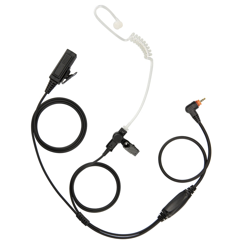 BOMMEOW BCT22-M12 2-Wire Surveillance Kit for Motorola Two-Way Radios SL7550e SL7580 SL300 SL3500e SL4000 SL8550e SL1K TLK100 DLR110 Curve