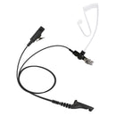 BOMMEOW BCT22-M9 2-Wire Surveillance Acoustic Tube Earpiece with PTT Mic compatible with Motorola APX7000 XPR7350