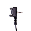 BOMMEOW BCT22PRO-Y3 2-Wire Clear Coil Surveillance Kit for Vertex EVX-261 VX-132 VX-264 VX-151