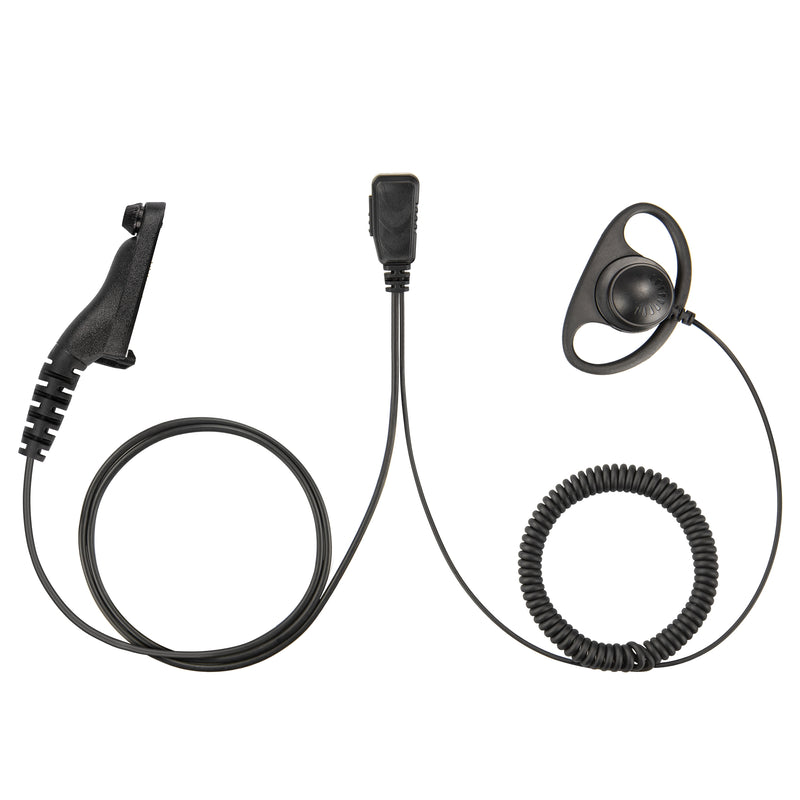 BOMMEOW BDS15-M9 D-Shape Earhanger for Motorola APX7000 XPR7350