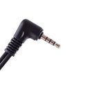 Bommeow BGS15-Y1 G-Shape Earphone Compatible with Yaesu FT-60R FT-70DR FT-3DR VX-6R VX-3R FTA-250L FTA-550L FTA-750L fit 3.5mm 1-Pin (4 Pole) Jack