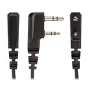 Bommeow BHDH50-BK-K2 Racing Crew Headset 23dB NRR Noise Reduction 5-Pin Modular System Compatible with BaoFeng BTECH UV-5R UV-5RA UV-5RE UV-5R3 BF-F8HP UV-82HP Kenwood 2-PIN 2 Pin Radios NX-1200 NX-1300 NX-P1200 NX-P1300 NX-3220