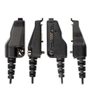 Bommeow BHDH50-BK-K3 Racing Crew Headset 23dB NRR Noise Reduction 5-Pin Modular System Compatible with Kenwood NX-3200 NX-5200 (Copy)