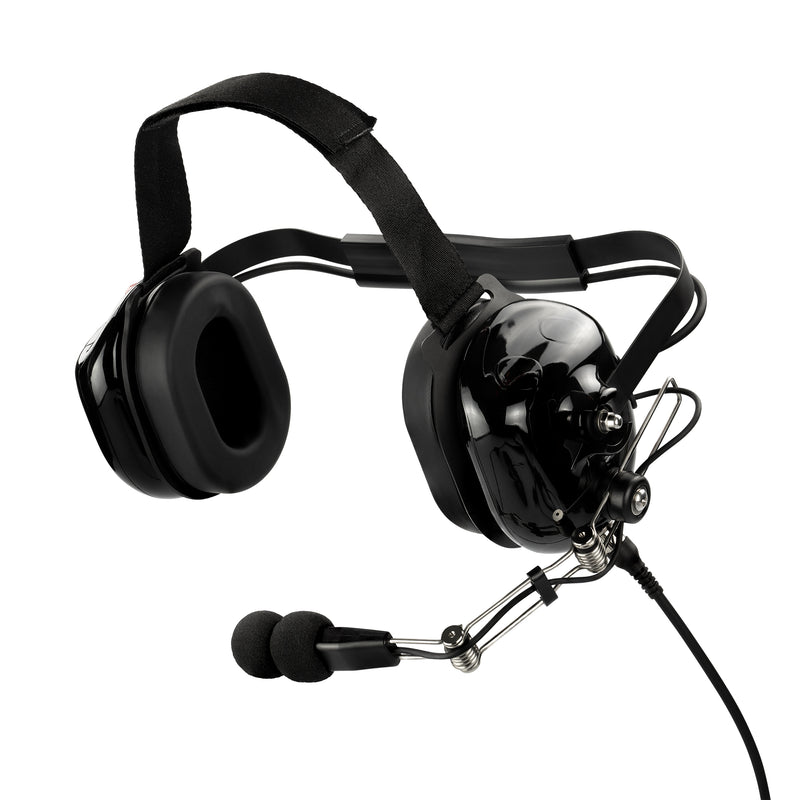 Bommeow BHDH50PTT-BK-M1 Noise Isolating Headset Compatible with Motorola CP200 RMU2080