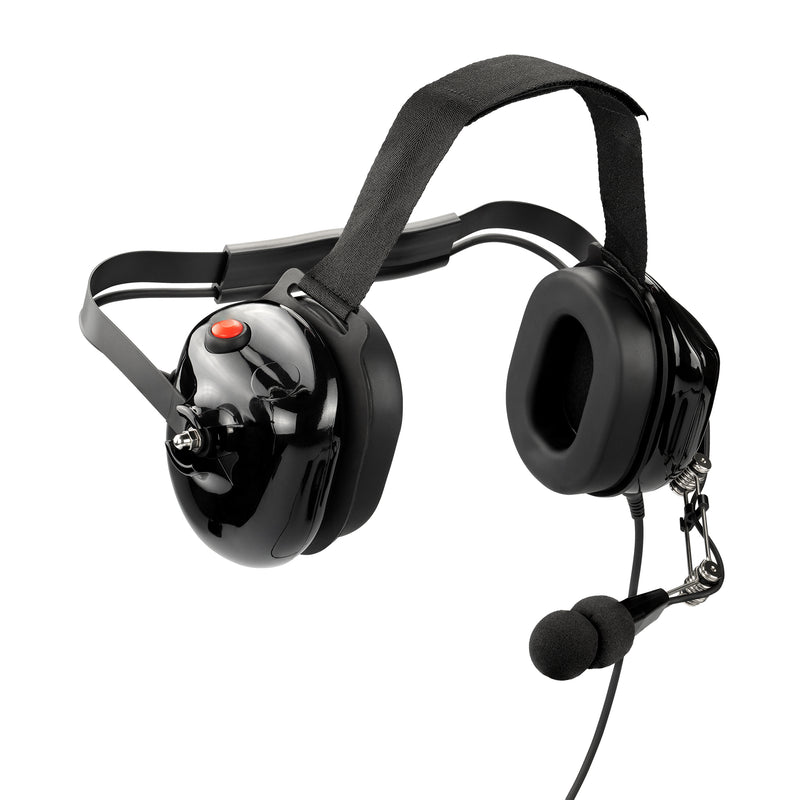Bommeow BHDH50PTT-BK-M1 Noise Isolating Headset Compatible with Motorola CP200 RMU2080