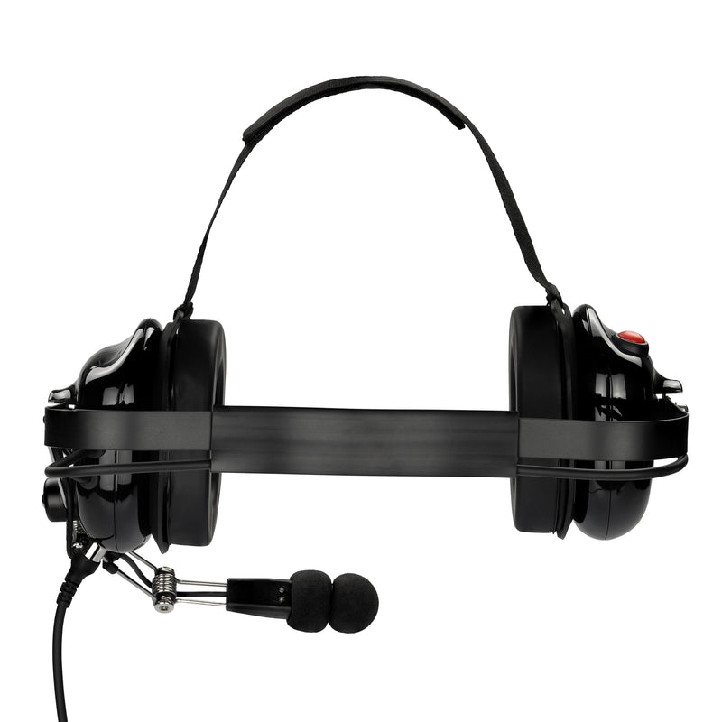 Bommeow BHDH50PTT-BK-M1 Noise Isolating Headset Compatible with Motorola CP200 RMU2080