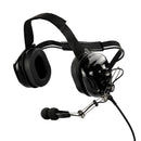 Bommeow BHDH50-BK-M9 Racing Crew Headset 23dB NRR Noise Reduction 5-Pin Modular System Compatible with Motorola XPR7350 XPR7380 XPR7550 APX900 APX1000 APX2000 APX3000 APX4000