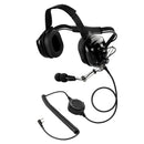 Bommeow BHDH50PTT-BK-K2 Noise Isolating Headset Compatible with BaoFeng BTECH UV-5R UV-5RA UV-5RE UV-5R3 BF-F8HP UV-82HP Kenwood 2-PIN 2 Pin Radios NX-1200 NX-1300 NX-3220 NX-3320 NX-3420 TH-D72A TH-D74A TH-K20A
