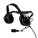 Bommeow BHDH50PTT-BK-K3 Noise Isolating Headset Compatible with Kenwood NX-3200 NX-5200