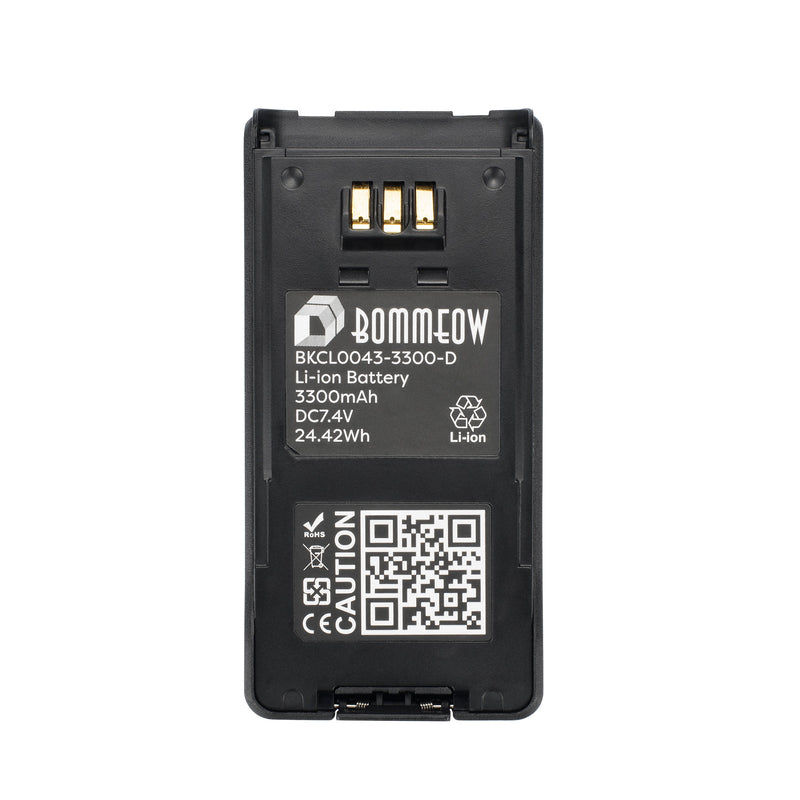 BOMMEOW BKCL0043-3300-D Li-ion Battery Kenwood NX-210 NX-410