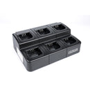 Bommeow BM6R4138-120-V4 6 Unit Bank Charger Compatible with Motorola CP200 CP200D EP450 PR400