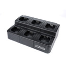 Bommeow BM6R4138-120-V4 6 Unit Bank Charger Compatible with Motorola CP200 CP200D EP450 PR400