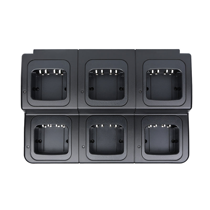 Bommeow BM6R4232-120-V4 6 Unit Bank Charger Compatible with Motorola XPR7350 XPR7350e XPR3000 XPR3000e R7