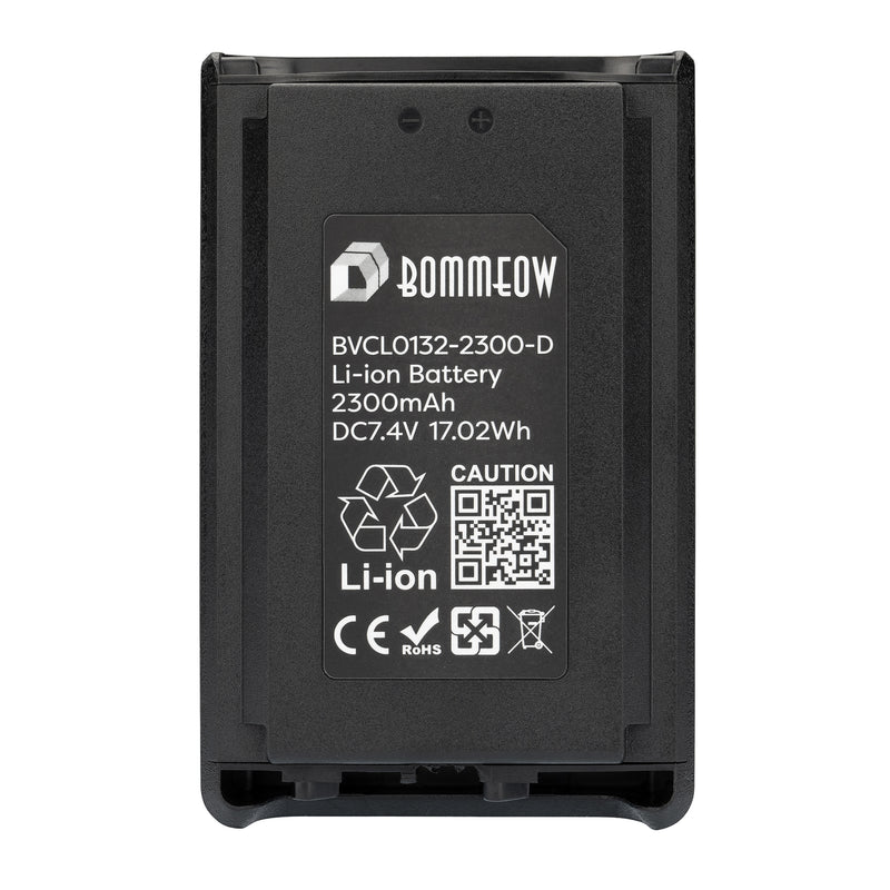 BOMMEOW BVCL0132-2300-D Li-ion Battery for Vertex/Yaesu VX-228 VX-230 VX-231