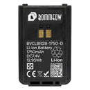 BOMMEOW BVCLBR28-1750-D Replacement Battery for Vertex Yaesu FT-4VE FT-4VR FT-4XE FT-4XR as SBR-28Li