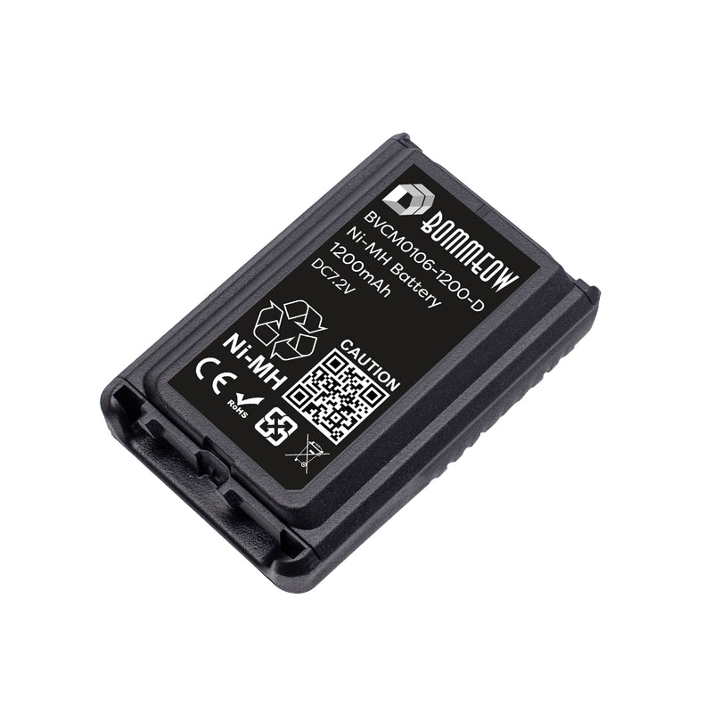 BOMMEOW BVCM0106-1200-D Ni-MH Battery for Vertex VX-228 VX-234