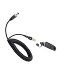 ArrowMax CABLE-AHDH00-HR6M-M5 5-Pin Racing Headset Cable for Pit Crews Compatible with Motorola GP328 HT750 MTX850 PRO5150 PR860
