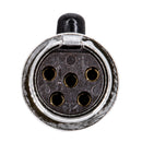 ArrowMax CABLE-AHDH01PTT-K3 5-Pin PTT Headphone Cable for Kenwood NX-3200 NX-5200 (Fit AHDH0032/AHDH0042 Series)